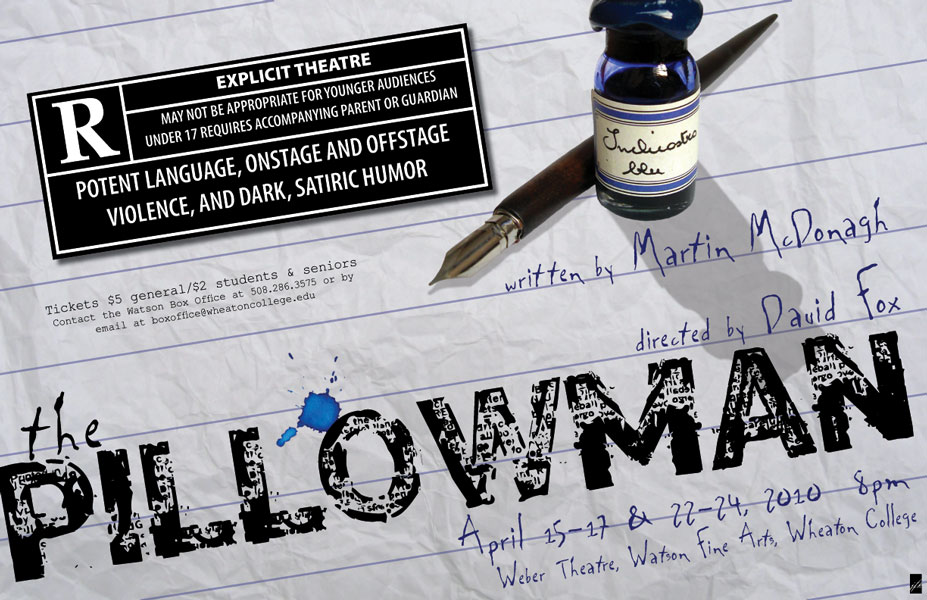 The Pillowman Blog Wheaton College Massachusetts