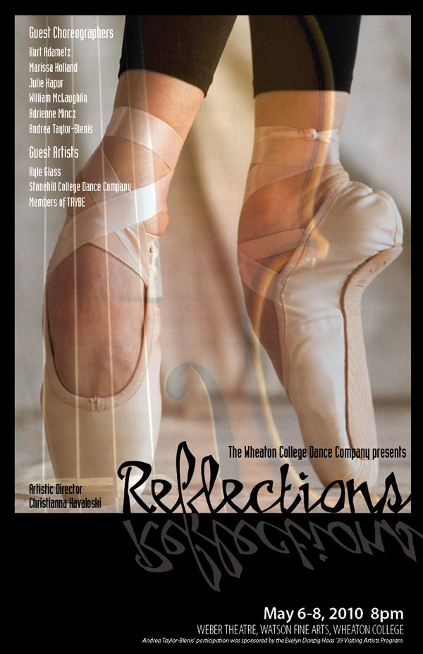 Poster for Reflections Spring 2010