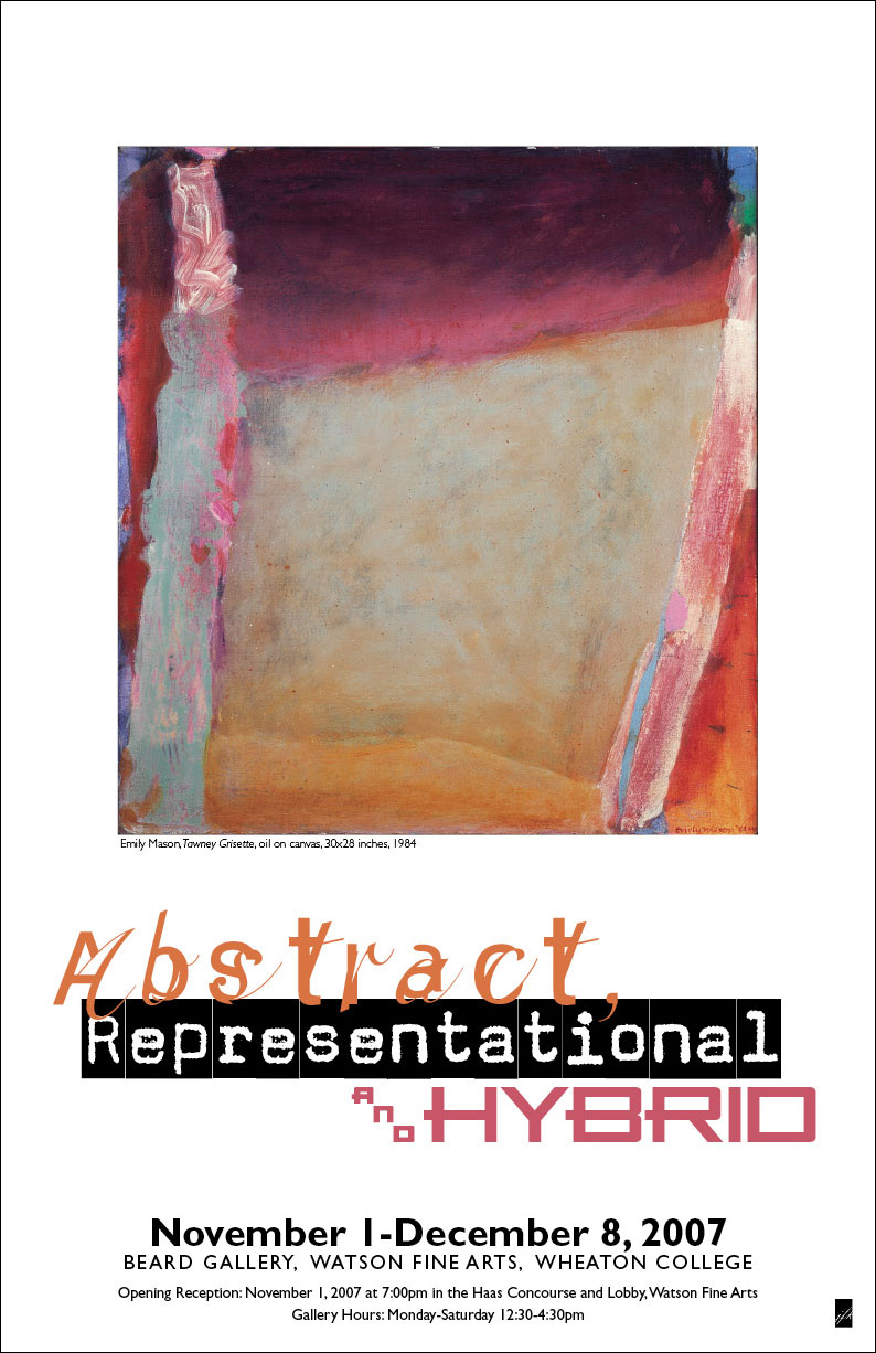 Abstract, Representational and Hybrid (poster)