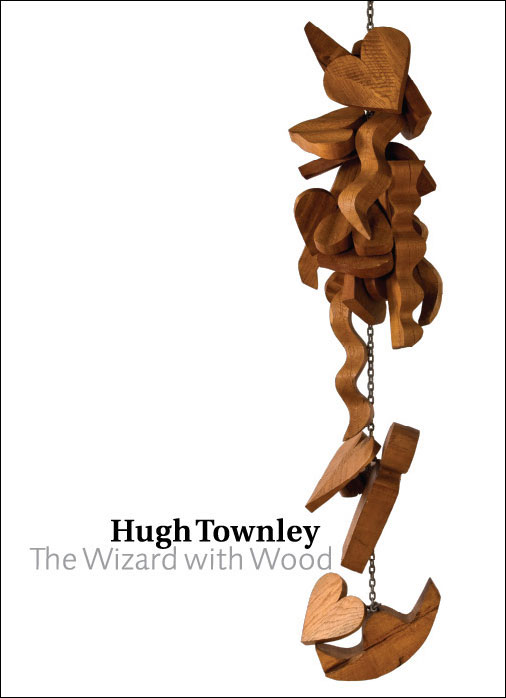 Hugh Townley: The Wizard with Wood (postcard mailer, front)
