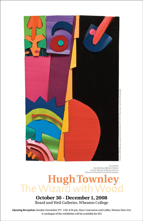 Hugh Townley: The Wizard with Wood (poster)