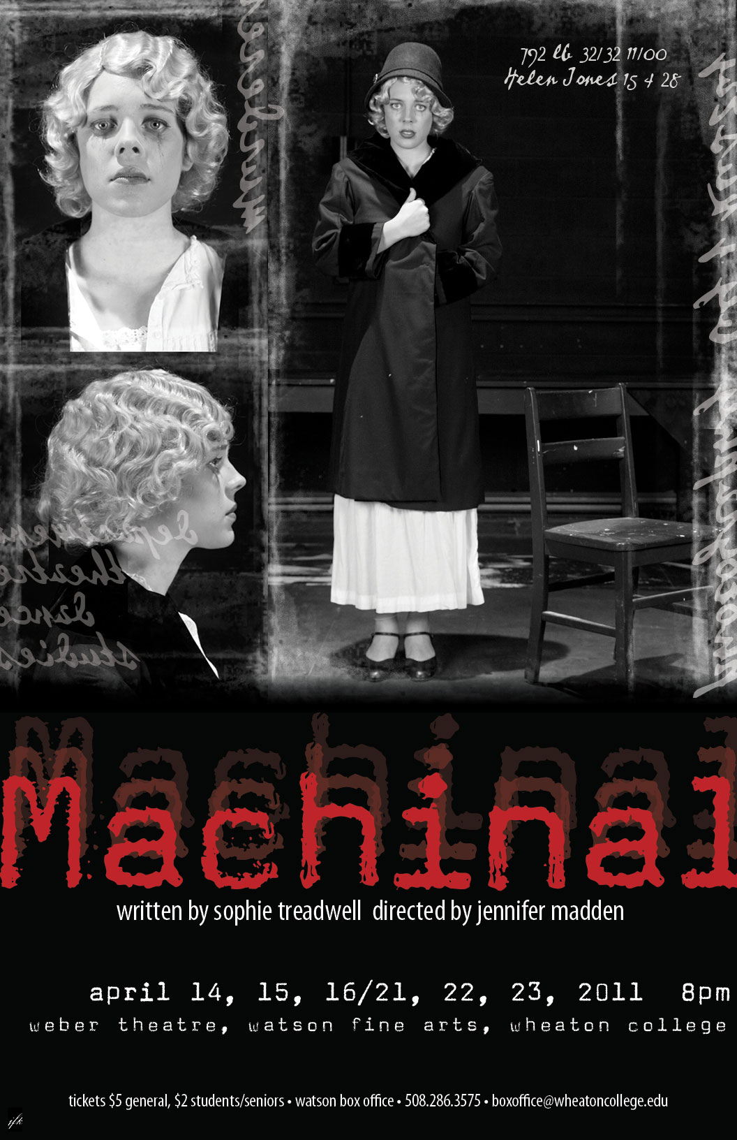 Machinal—written by Sophie Treadwell, directed by Jennifer Madden