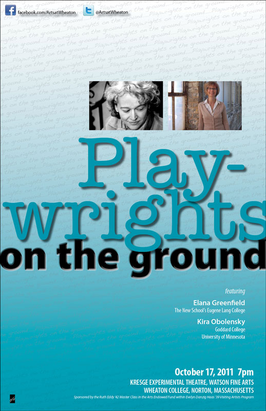 Playwrights on the Ground (October 2011)