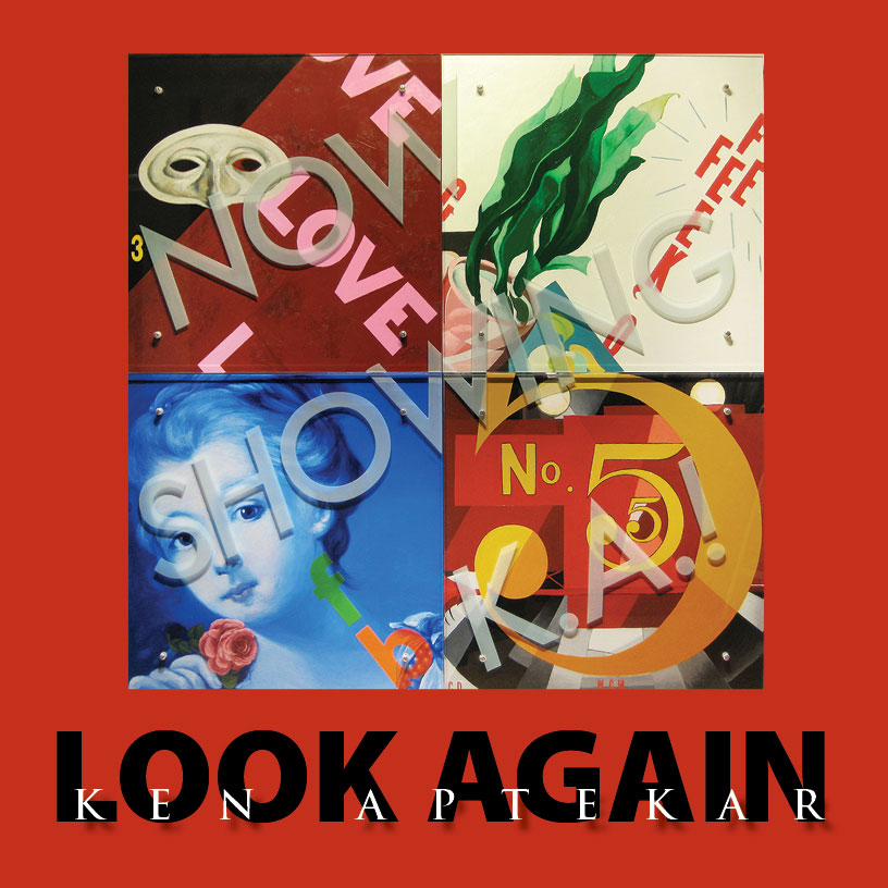 Ken Aptekar: Look Again (catalog cover)