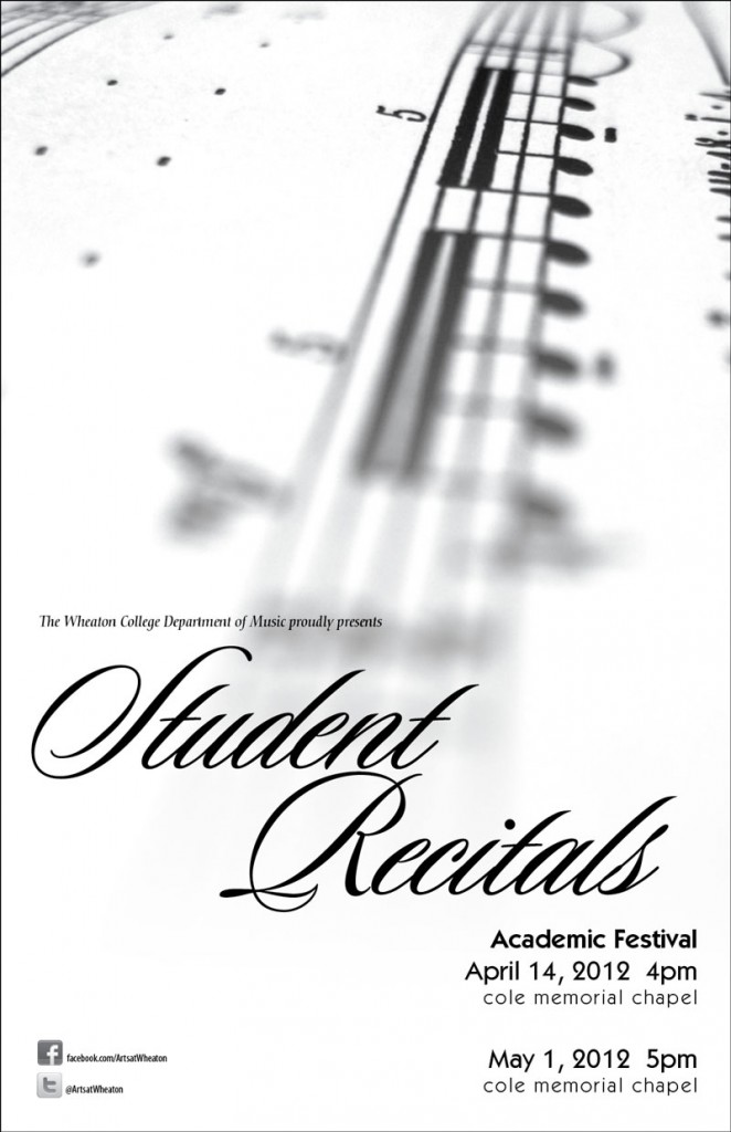 Student Recitals II, spring 2012