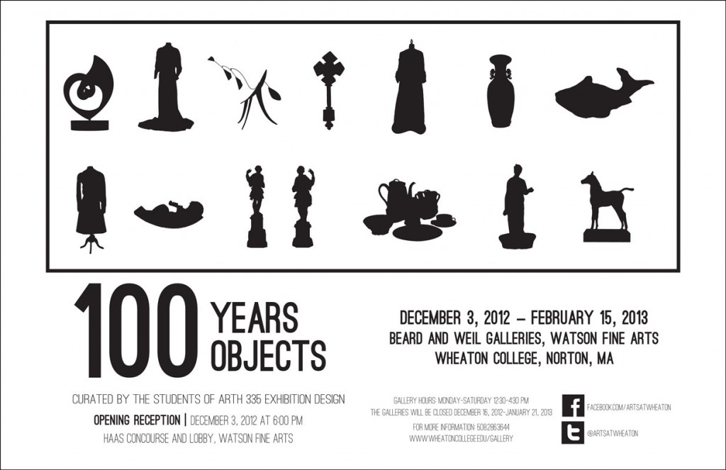 100 Years, 100 Objects (poster)