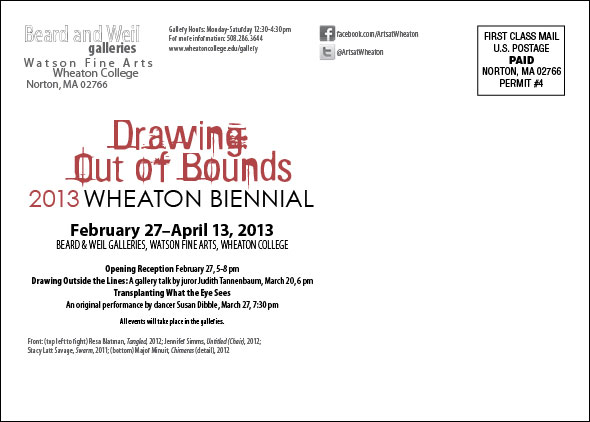 2013 biennial (mailer, back)