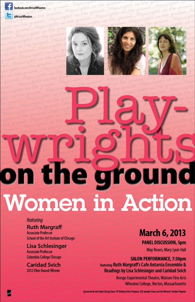 Playwrights on the Ground (spring 2013)