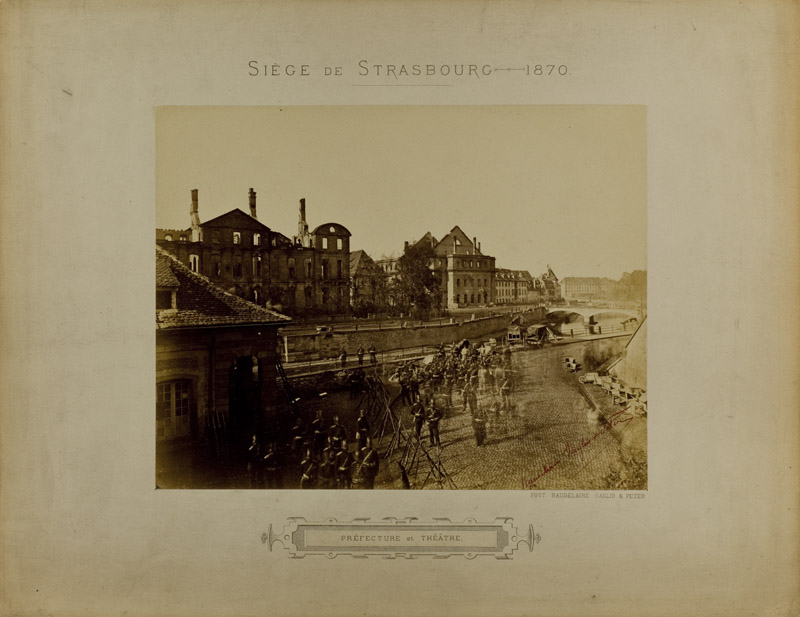 photograph "the siege de strasbourg"